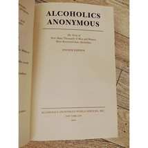 Alcoholics Anonymous (Pocket edition) Fourth Edition 2001 - Softcover PB 2013 - $12.38