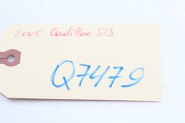 05-11 CADILLAC STS FRONT LEFT DRIVER SEAT TRACK RAIL COVER TRIM CASHMERE Q7479 image 12