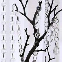5PCS 20&quot; Maple Leaf Hanging Acrylic Crystal Beads Garland Wedding Decorations - £5.11 GBP