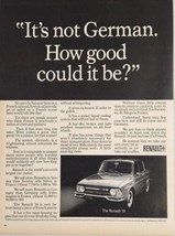 1967 Print Ad The Renault 10 Four-Door Car with Automatic Transmission - $17.98