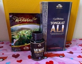 Venus 60 Capsules + 100% Organic Coffee + Detox Tea All Organic 1 Weeks ... - $151.89