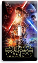 Star Wars Force Awakens Jedi Leia Single Light Switch Wall Plate Ny Room Decor - £8.21 GBP