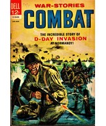 Dell Comic #11,  Combat War-Stories, D-Day Invasion, (1964) - $12.22 CAD
