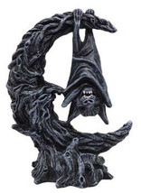 5 1/4&quot; Bat Hanging On Moon - £39.56 GBP