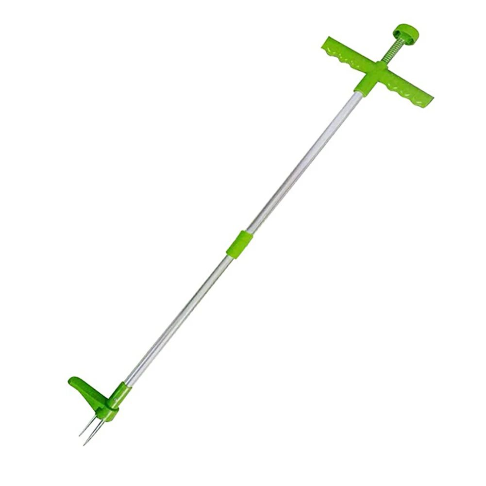 Portable Long Handle Weed Remover Portable Garden Lawn Weeder Outdoor Yard Gr Ro - £151.39 GBP