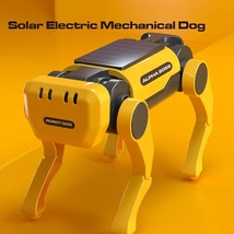 Solar Powered Electric Mechanical Dog Robot Science Technolog Educational Assemb - £12.42 GBP