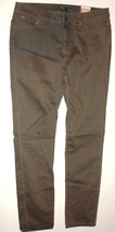 New NWT Womens 00 Tall Prana Kayla Jeans Pants Dark Mud Brown 24 X 36 Organic  - £93.16 GBP