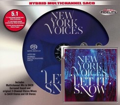 New York Voices – Let It Snow Audio Fidelity SACD (Hybrid, Multichannel, Stereo) - £51.14 GBP