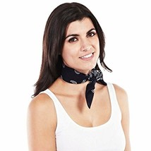 Elephant Brand Bandanas 100% Cotton Since 1898 Bandana Gift  BLACK WHITE... - $9.99