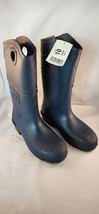 Rubber Work Boots Size 10 Waterproof Dunlop Onguard DuraPro 89085 Blue Plain Toe - £28.02 GBP