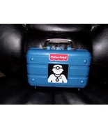 Vintage Fisher Price Doctor Dr Nurse Medical Kit Bag Pretend Toy Case - $27.29 CAD