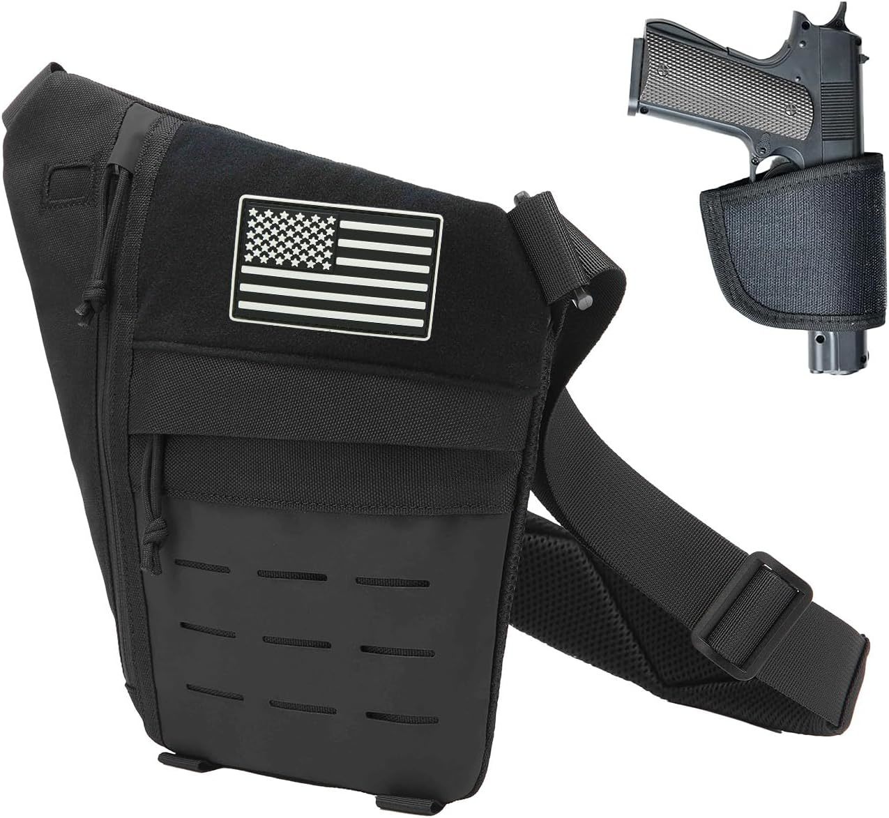Crossbody Sling Bag, Anti Thief Conceal Carry Handgun Bag, Stealth Personal - $39.99