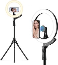 Eicaus 12&quot; Magnetic Ring Light With 67&quot; Tripod Stand, Selfie Light With Iphone - £33.57 GBP