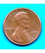 1975 D  Lincoln Memorial Penny- Circulated -Light wear - $0.01