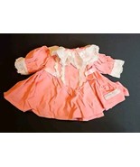 Vintage 1987 Cabbage Patch Kids Four Ruffle Front Pink Velveteen Dress K... - $66.33 CAD