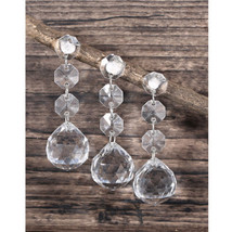 12 strands Acrylic Crystal Bead Hanging Strand For Wedding Manzanita Centerpiece - £7.11 GBP