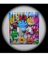 M&amp;Ms Double Toggle Metal Light Switch Cover m&amp;ms - £7.39 GBP