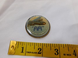FIFI 75th Anniversary of WWll victory plane coin Commemorative Air Force Honor - $59.39