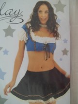Peasant Adult Costume - 2 Piece Set:- Size: Small/Medium - NEW - Forplay  - $19.99