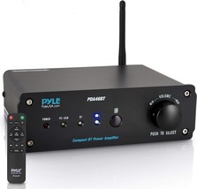 Pyle 100W Bluetooth Audio Stereo Amplifier - 110/240V, 2 Ch.Pro, Pyle Pda46Bt.5 - £66.95 GBP