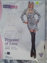 Prisoner of Love Adult Costume - Size: X-Small - NEW - Rubies - £23.94 GBP