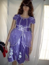 Disney Sofia The First Girls&#39; Costume with Crown-Size: 9-10-NEW-Disney - $32.99