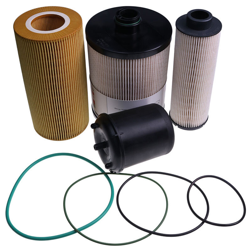 Fuel &amp; Oil Filter Kit 2277129 Fits For MX-13 Engine 1922496 FS19915 1948921 - $101.95