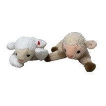 Lot of 2 Ty Beanie Baby EWEY the Lamb &amp; FLEECE the Lamb - £23.32 GBP