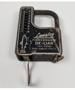Vintage Langley Fisherman’s De-Liar Fish Scale and Tape Measure Model 208  - $17.23 CAD