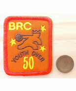 Vtg BRC Youth Over 50 Patch-Brunswick Bowling-Crown-Orange-Rare-80&#39;s-Ind... - €4,23 EUR