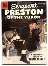 Sergeant Preston Of The Yukon #25 1958-Dell Silver Age VF - $181.88