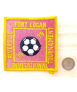 Vtg Riverside Fort Logan Invitational Tournament 1979 Patch-Soccer Futbo... - $94.84 MXN