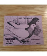 Vintage Issue 7 1987 Pigeons of the World Diane Jacky 12 Month Calendar ... - $36.51