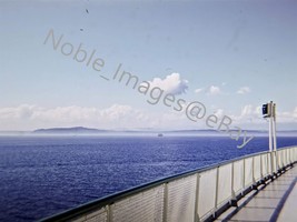 1966 Aboard Ferry from Victoria to Port Angeles Washington Kodachrome 35mm Slide - £4.27 GBP