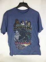 Star Wars Darth Vadar graphic Blue T-Shirt Size L  - £6.26 GBP