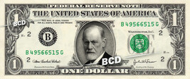 SIGMUND FREUD on REAL Dollar Bill Cash Money Bank Note Currency Dinero C... - $104.17 MXN