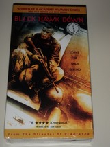 Black Hawk Down Leave No Man Behind VHS Movie New Sealed In Box # 07133 - £7.70 GBP