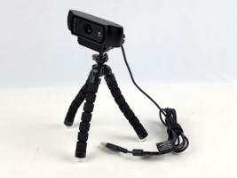Logitech HD Pro 1080p USB Webcam w/ tripod Karl Zeiss lens Very good con... - £33.35 GBP