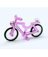Pink Chrome Bicycle Lego Compatible - £7.81 GBP