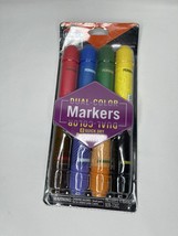 Elmer&#39;s Boardmate Dual Color Jumbo Permanent Markers 8ct Quick Dry - £9.64 GBP