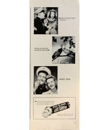 Vintage 1942 Life Savers Marine Taking Mint To Kiss Lady Print Ad Advert... - £4.81 GBP