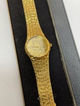 Vintage 1960&#39;s 70&#39;s Rouan Gold Tone Watch with State of Texas on Dial - $79.95