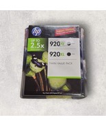 2 Pack HP 920XL Black Ink Exp  Sealed In Box  - $18.97