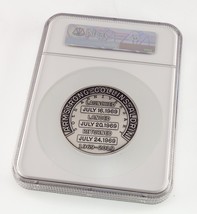 2019 Apollo 11 50th Anniversary Robbins Medal Restrike 5 Oz NGC MS70 FDOI w/ Box - £555.66 GBP