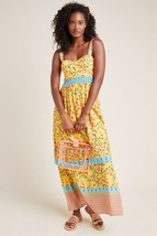 Nwt Anthropologie Anjou Maxi Dress By Farm Rio 10 - £75.93 GBP