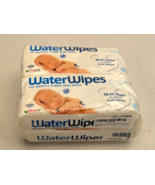 Pack of 4 WaterWipes Baby Wipes 99.9% Water Based Wipes 60 pulls/Pack EX... - $25.47 CAD
