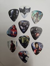 Comics Guitar Pick Lot Of 10 Superman Spiderman Thor Deadpool Batman Aquaman - £8.66 GBP