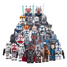 Star Wars The Bad Batch The Mandalorian Darth Maul Ahsoka Tano 26pcs Minifigures - $38.49