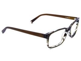 Warby Parker Eyeglasses Theo 141 Blue Marble Wood &amp; Birch Beer Frame 51[]16 145 - £39.31 GBP