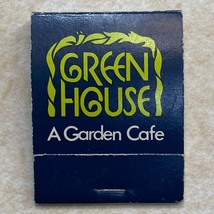 Green House Garden Cafe Royal Sonesta French Qtr Vintage Matchbook Full ... - £3.66 GBP